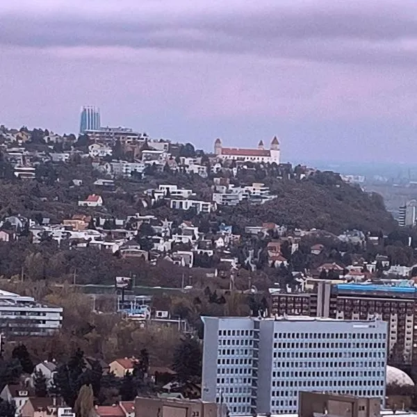 Pretty Nice view Apartment, Private Parking, 8min to center by car, hotel in Bratislava
