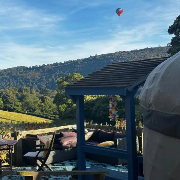 Sunbank Yurt, hotell sihtkohas Llangollen