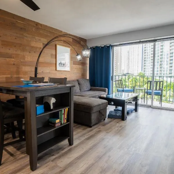 Spacious 2 Bedroom, 1 bath Waikiki Condo、ホノルルのホテル