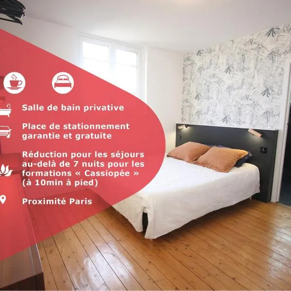 B&B sdb privées à Chatou parking gratuit près de Paris, hotel v destinaci Chatou
