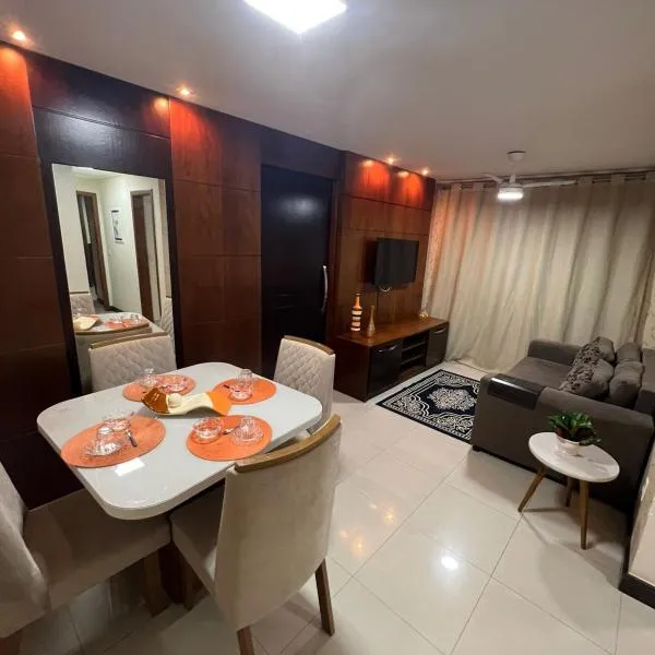 Apto de luxo aconchegante 2 qtos na Praia da Costa, hotel em Vila Velha
