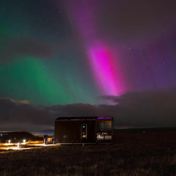 Tiny Glass lodge Experience The Nature, Hotel in Selfoss