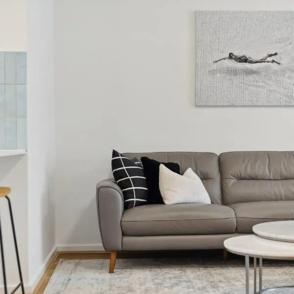Central Escape 2 Bedroom Apartment with Courtyard、パースのホテル