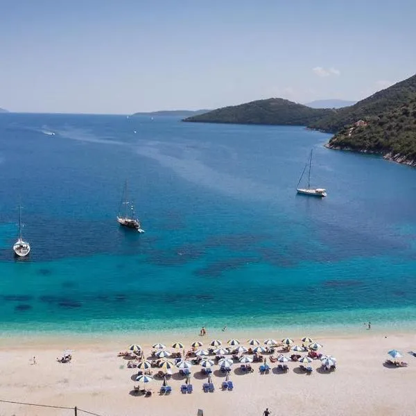 Rouda Bay Beach Hotel, hotel v destinaci Mikros Gialos