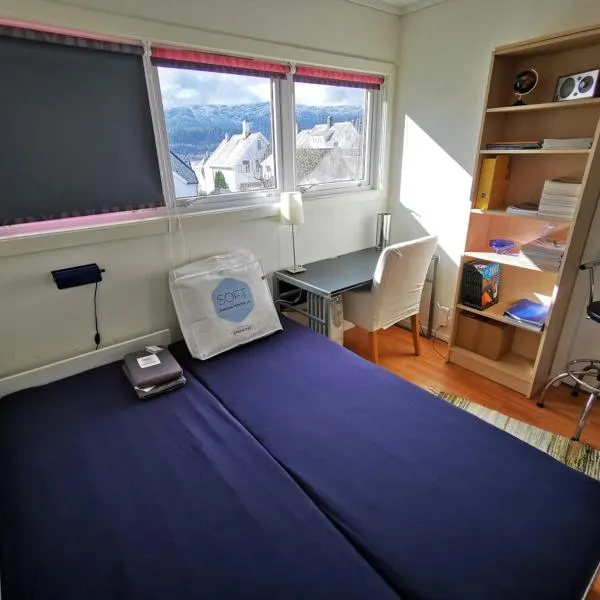 Private room in central homestay apartment with sea view, ξενοδοχείο σε Ålesund