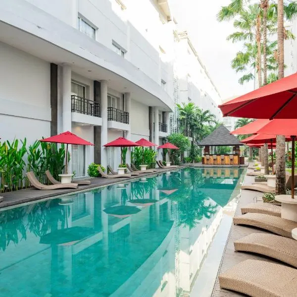 b ホテル バリ & スパ(b Hotel Bali & Spa)、デンパサールのホテル