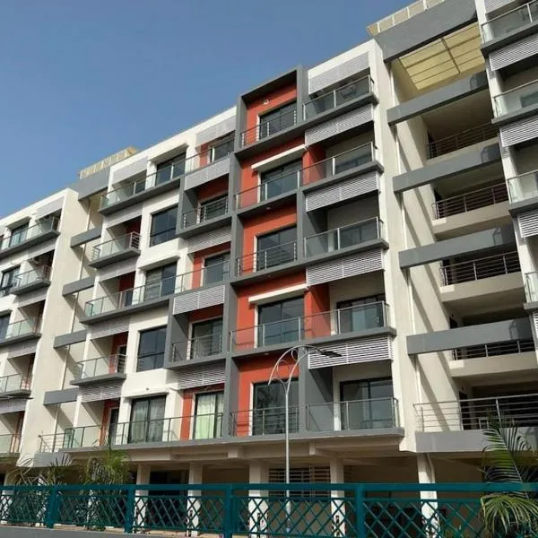 Delightful 1-Bedroom Apartment at Aquaview, hotel v destinaci Bijilo