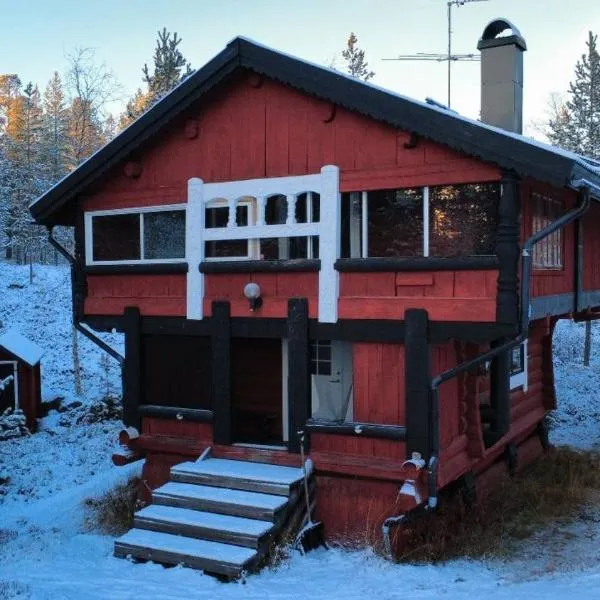 Wood stove | Cross-country skiing trails, hotel a Lofsdalen