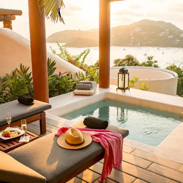 Tentaciones Hotel & Lounge Pool - Adults Only, hôtel à Zihuatanejo