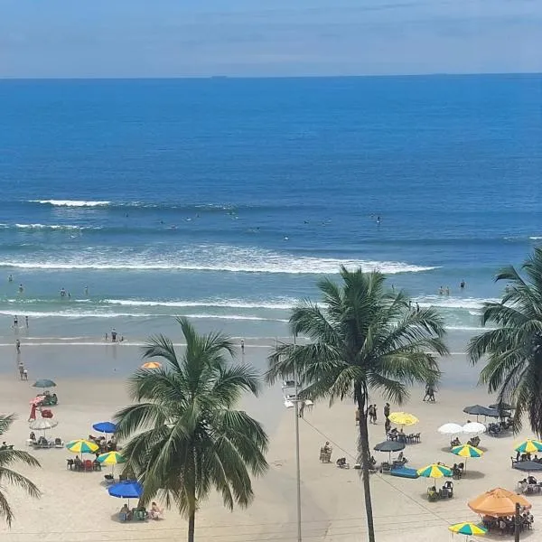 Apartamento com vista mar, hotel v destinaci Guarujá