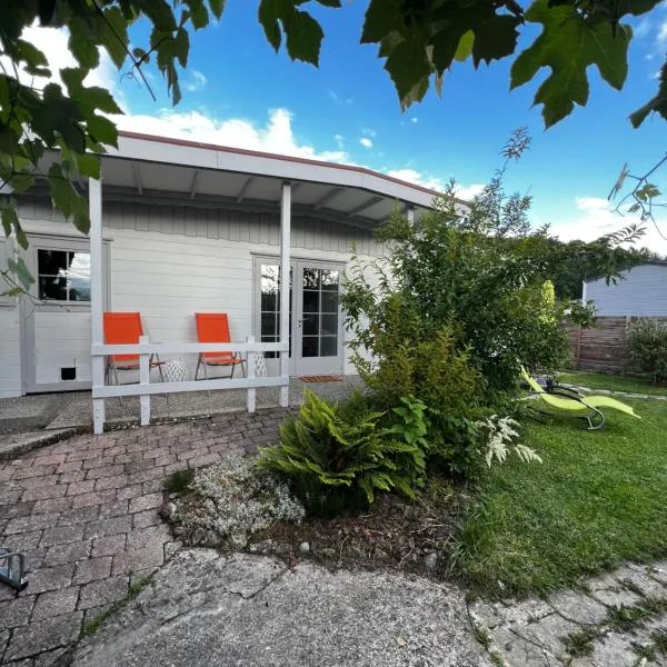 Gletterens - Mobile Home proche du lac, hôtel à Portalban- Dessous