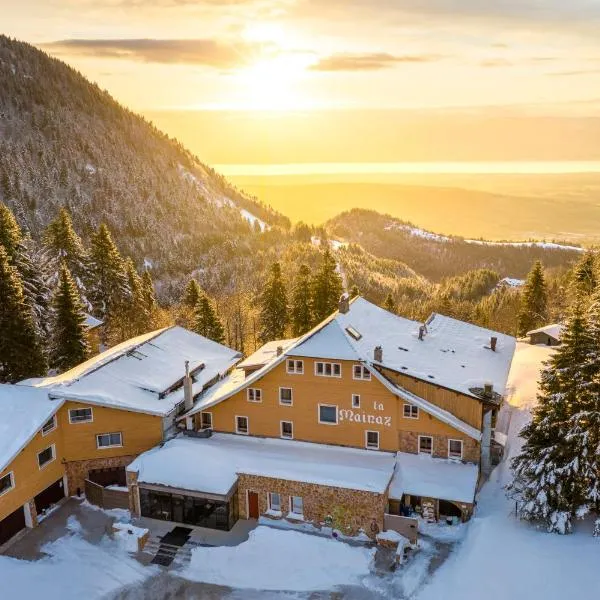 La Mainaz Hôtel Restaurant Genève - Gex - Mijoux, hótel í Gex