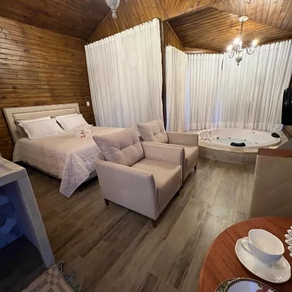 Pousada Alto Colina - Chalé Siriema, hotel in Venda Nova do Imigrante