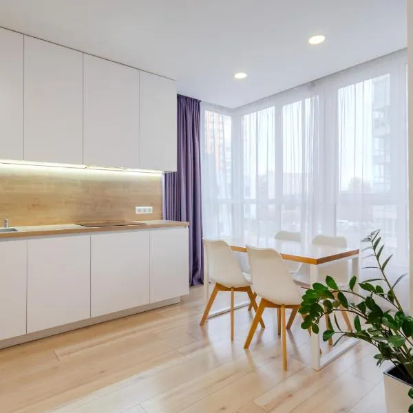 Petrovdom Apartments 78-170 in RC Nivki Park, 67А Beresteiskyi Avenue, hotel in Kyiv