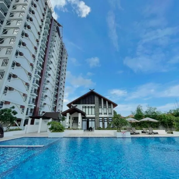 The Cozy Room with Pool Access Studio Unit 1BR, hotel in Lapu Lapu City