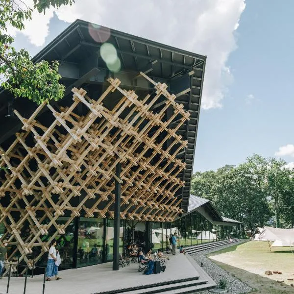 Snow Peak LAND STATION HAKUBA, ξενοδοχείο στη Χακούμπα