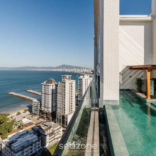 MHFs - Apts Variados en Edificio con Vista al Mar en Itapema, hotel en Itapema