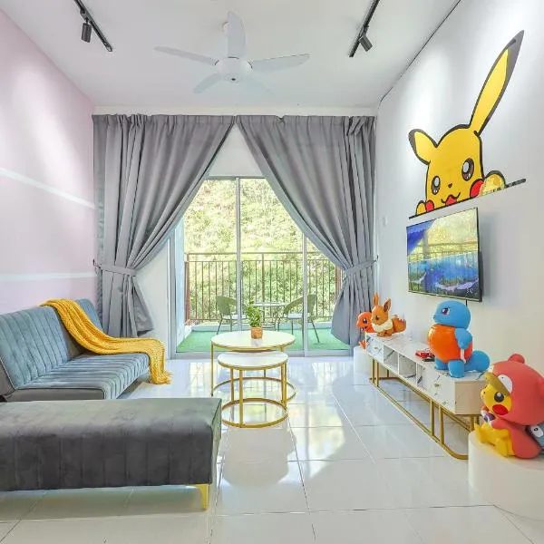 Luxury Pokémon Haven with Private Playground Clover Home 2-28, ξενοδοχείο σε Brinchang