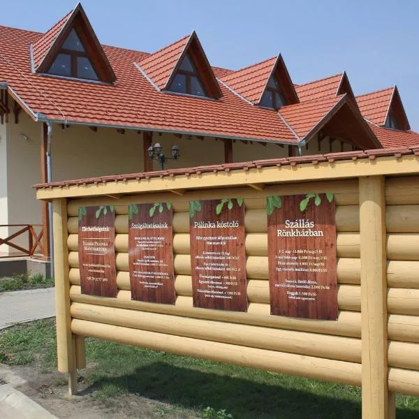 Tuzséri Pálinka Tanya, hotel in Tuzsér