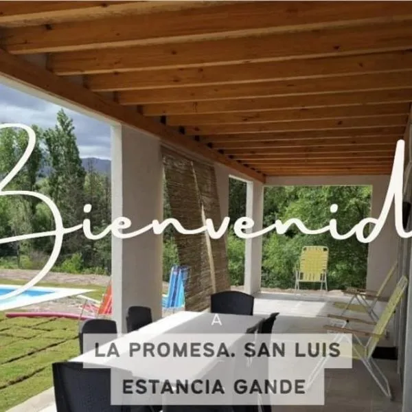 La Promesa, hotell sihtkohas Potrero de los Funes