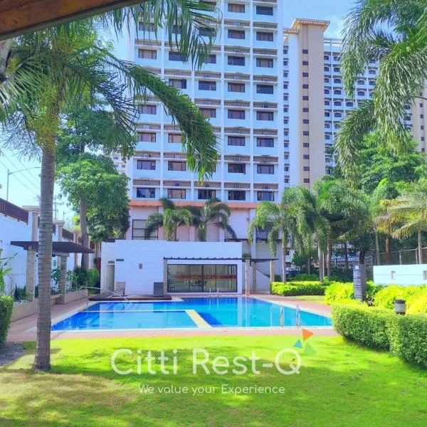 Affordable Stay with Free Pool, Netflix & Wifi Alabang SC1, hotel in Manila