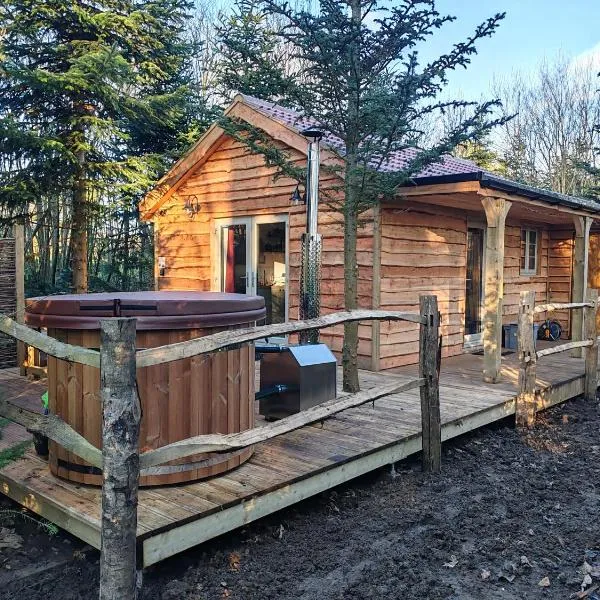 Hayne Barn Estate - Luxury Lodges with private hot-tubs- The studio-loft is without hot-tub、ハイスのホテル