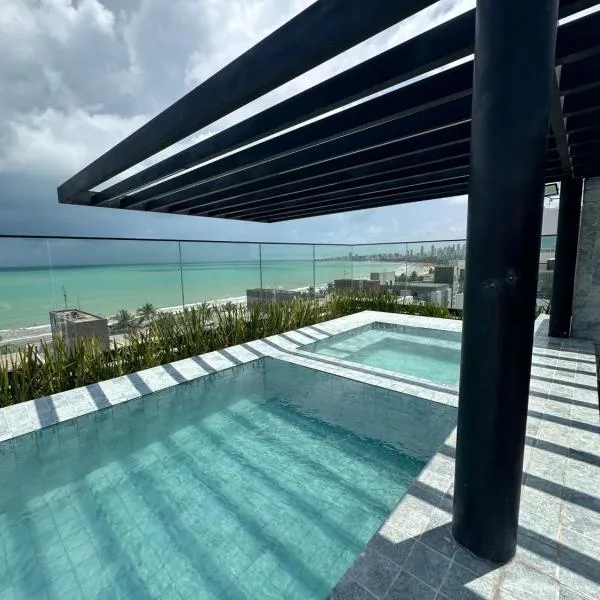 Flat moderno com Vista para o Mar, khách sạn ở Cabedelo