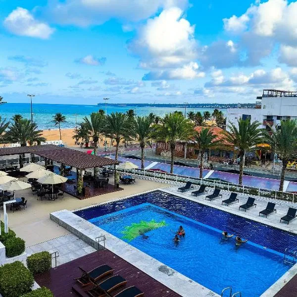 Apartamentos com vistas Espetaculares no Solar Tambaú, hotel di João Pessoa