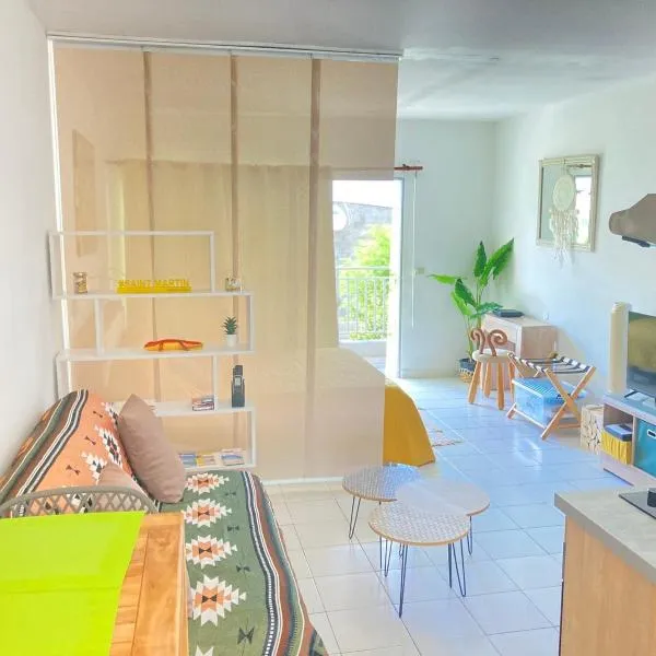 Studio Bougainvillier Style Bohème, hotel en Marigot
