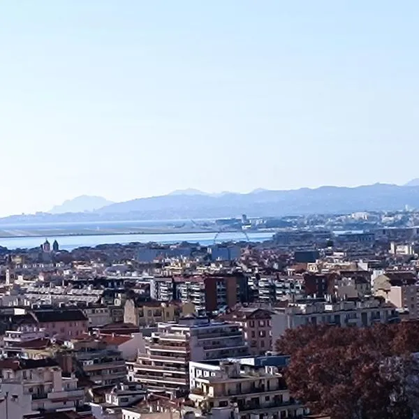 Double room with great view, hotel v Nice