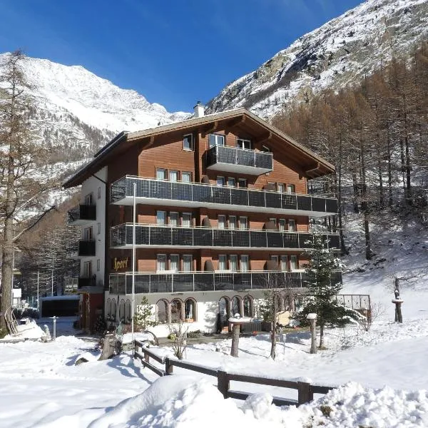 Ski-In/Ski-Out Hotel Sport, hotel en Saas-Almagell