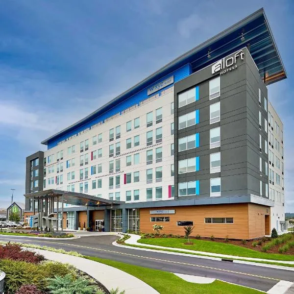 Aloft Chattanooga Hamilton Place，位于查塔努加的酒店