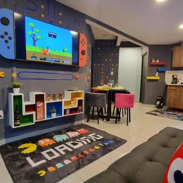 Departamento Zona Gamer Frente al Aeropuerto, hôtel à Mexico