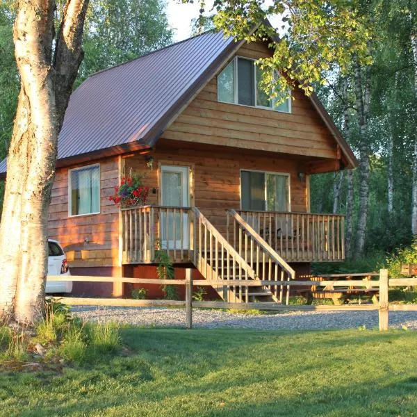 Susitna River Lodging, Riverside Cabins, ξενοδοχείο σε Talkeetna