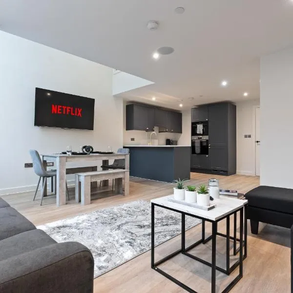Leeds Centre Modern Luxury Duplex 2-bedroom apartment, hotel in Central Station