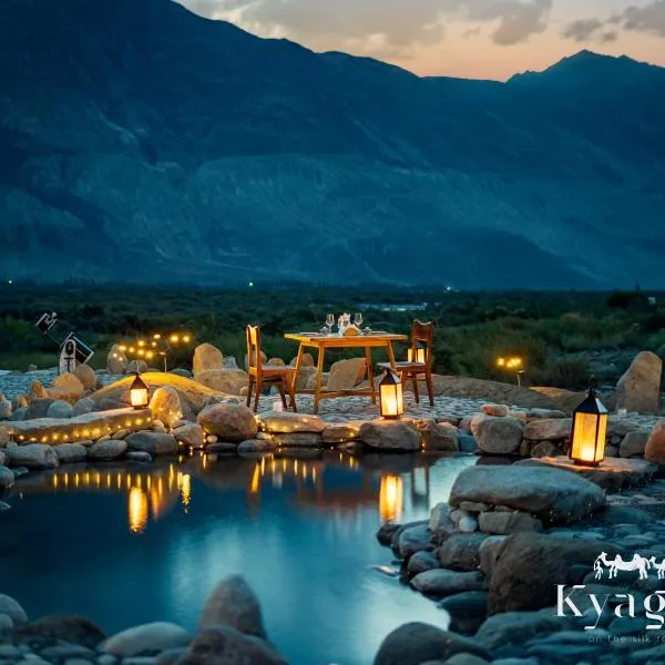 The Kyagar, Sumur Nubra Valley, hotel in Charāsa