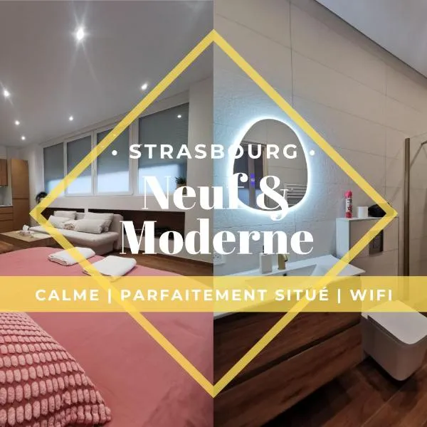Le Strasbourgeois Moderne & Neuf Voyage en Alsace, hôtel à Strasbourg