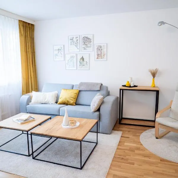EXPO-Basel-CH Apt, Amazon Prime Video, WiFi, Coffee & Tee, Popcorn, Kitchen, hotel in Basel