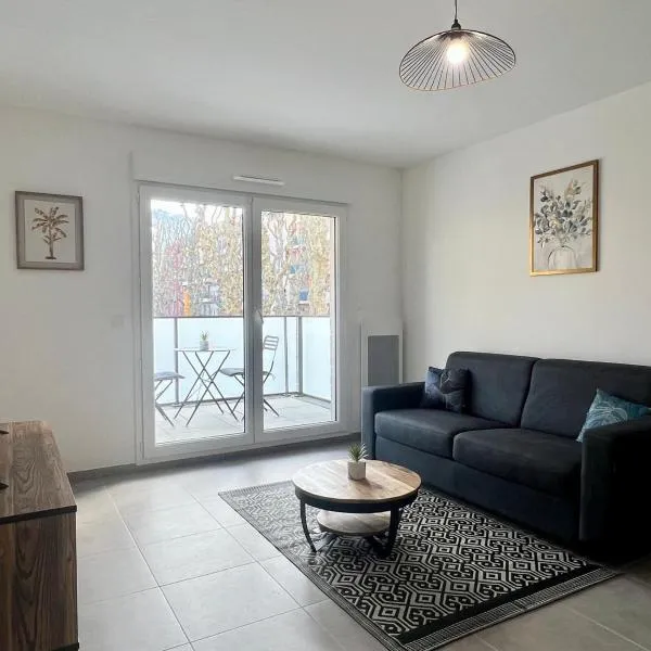 Brand new flat with terrace and parc view, hotell Nice’is