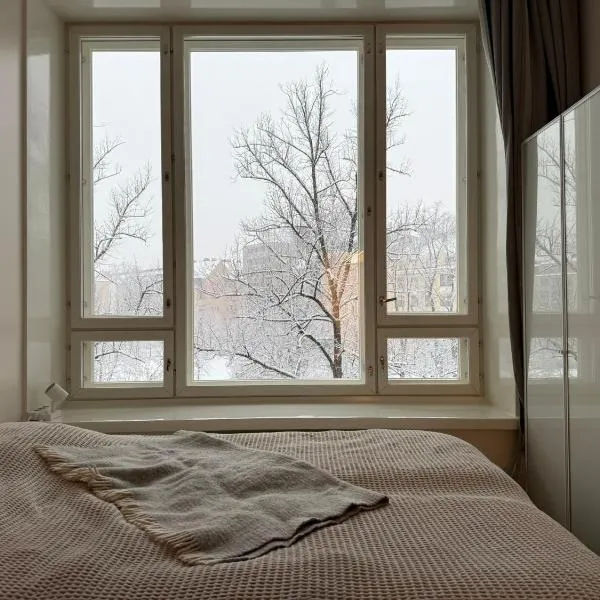 Cozy studio apartment in the heart of Helsinki, hotel v Helsinkách