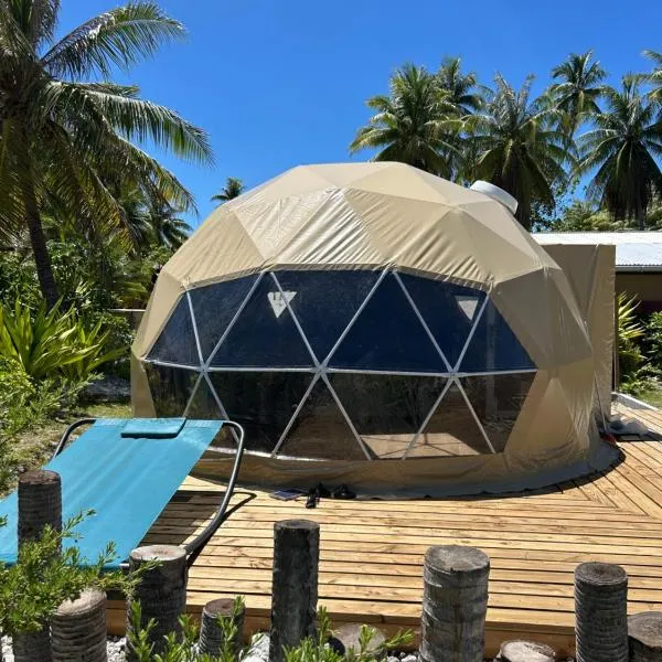 Dôme sur la Passe de Tiputa, Hotel in Rangiroa