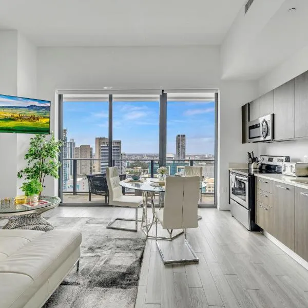 City Views Studio Downtown Miami、マイアミのホテル