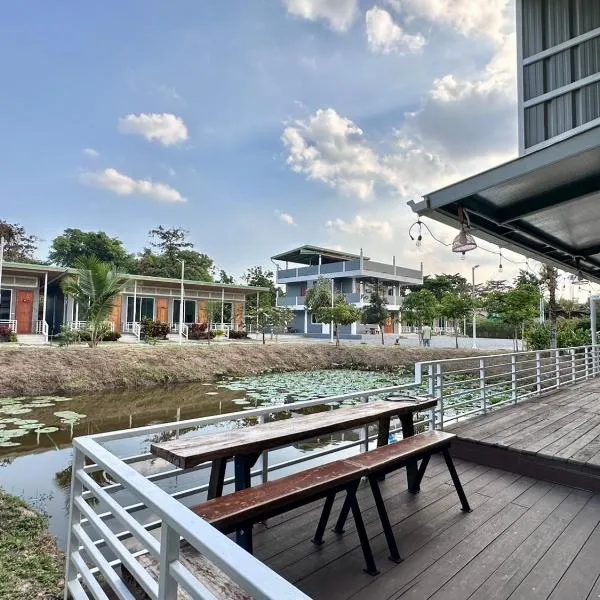 Woodview Resort、サムットプラーカーンのホテル