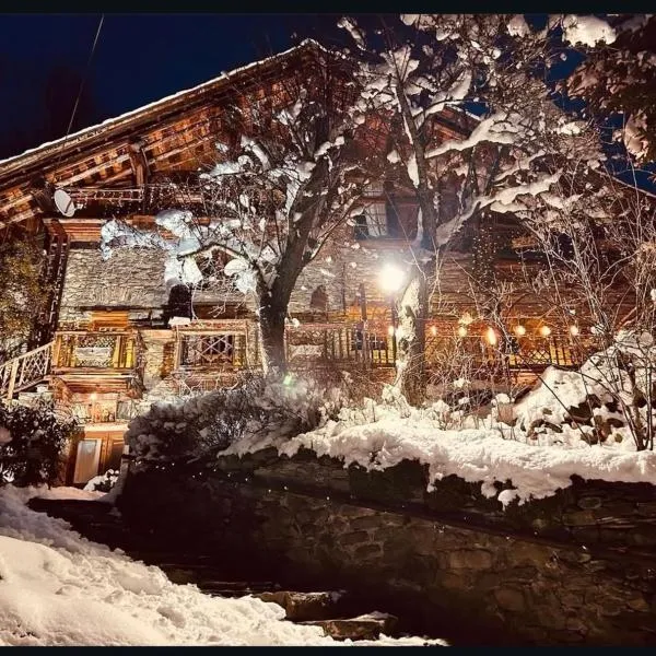 부르생모리스에 위치한 호텔 La Ferme d'Angele