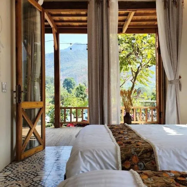 마이 쩌우에 위치한 호텔 Mai Chau 4 Seasons Hotel & Resort