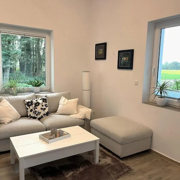 sanierte ruhige Wohnung in der Natur mit Küche, hôtel à Wettringen