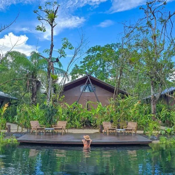 Tocu Tent Camp, hotel en Caño Negro