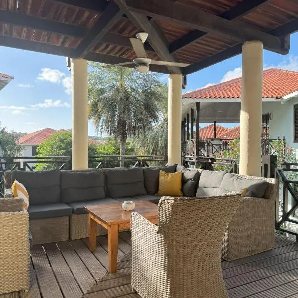 Blue Bay BEACH Villa 25 3-min beach-pool-golf, hotel sa Blue Bay