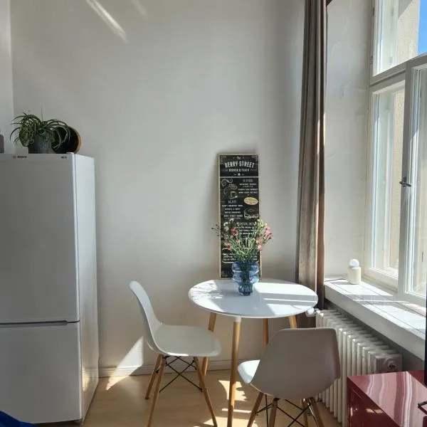 Elegant studio apartment in down town Helsinki，位于赫尔辛基的酒店