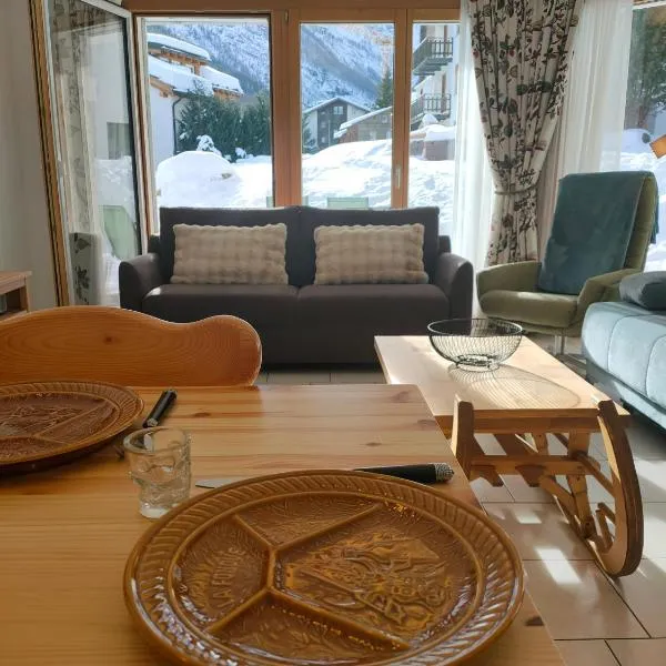 Studio au pied de la télécabine, SaastalCards Saas-Fee、サースフェーのホテル